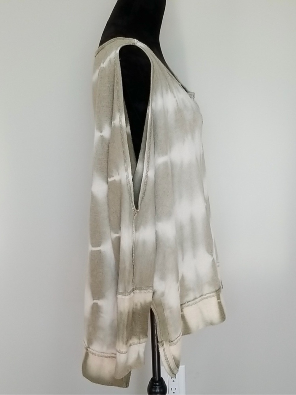Free People Cold Shoulder Tie-Dye Sweater - Picture 4 of 9